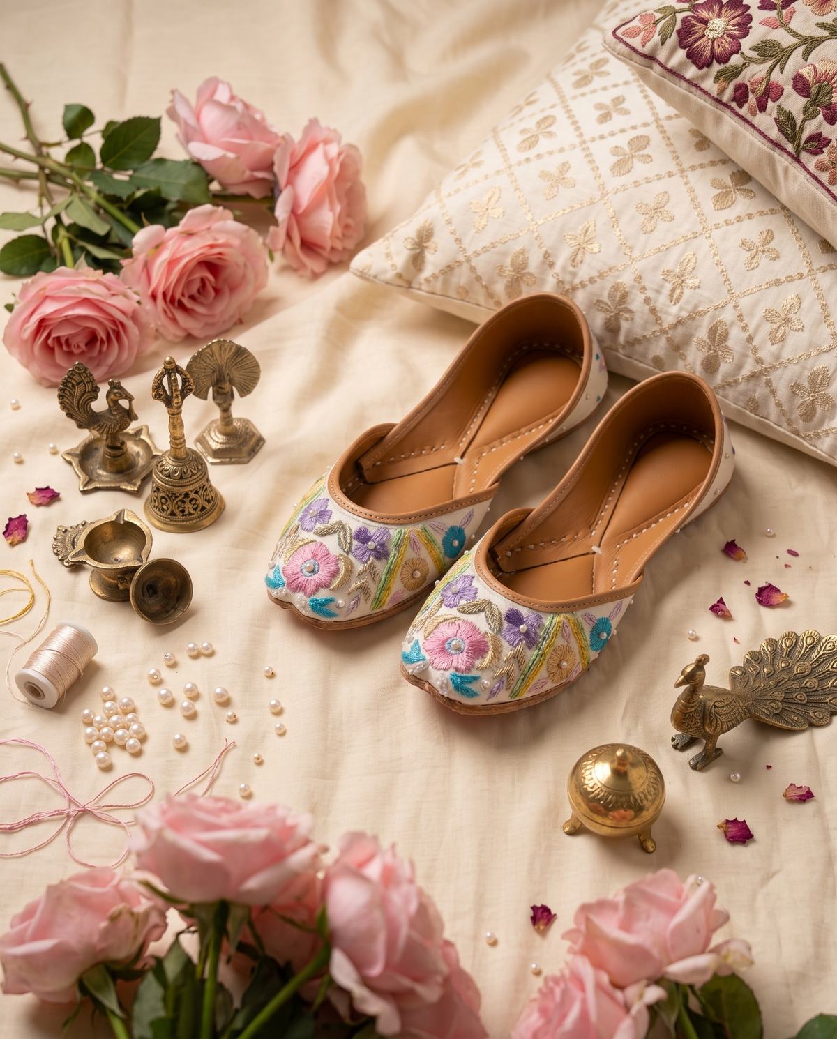 Shahi zamana | Women's Handcrafted Punjabi Jutti