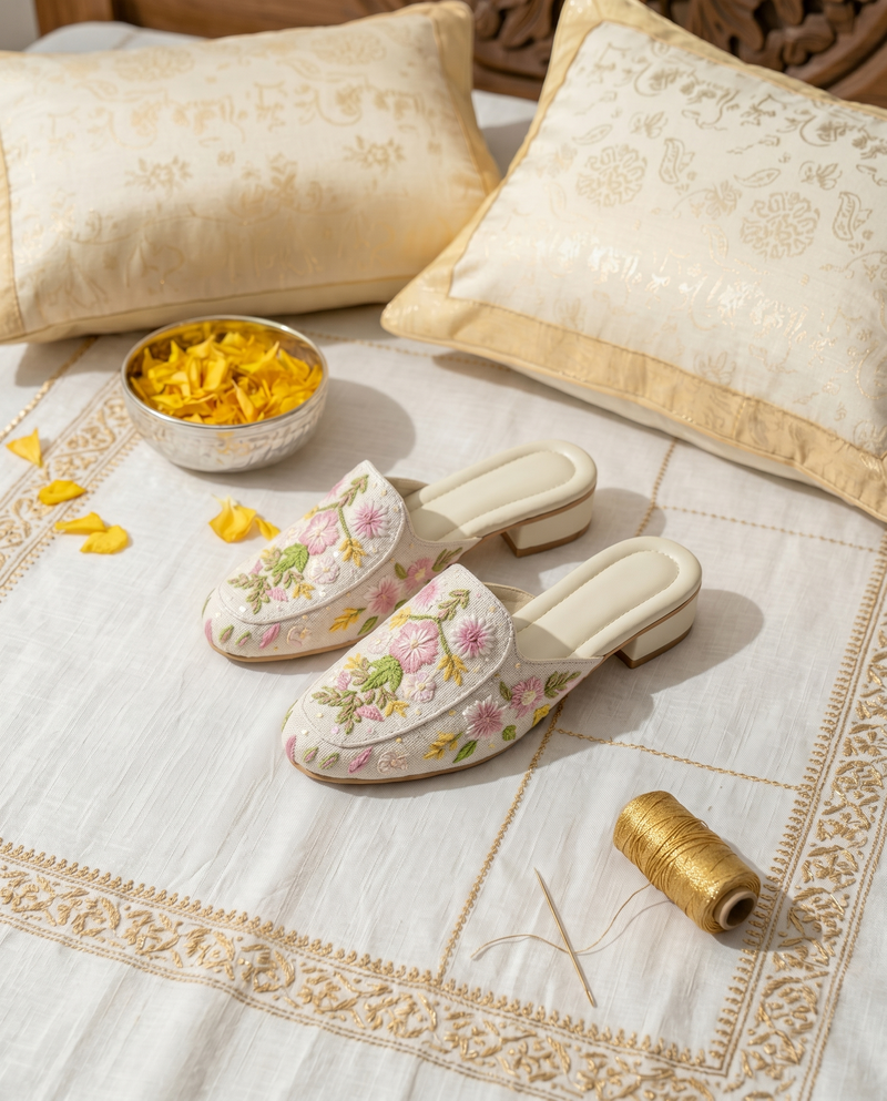 Afreen  | Women's Handcrafted Ethnic Mule