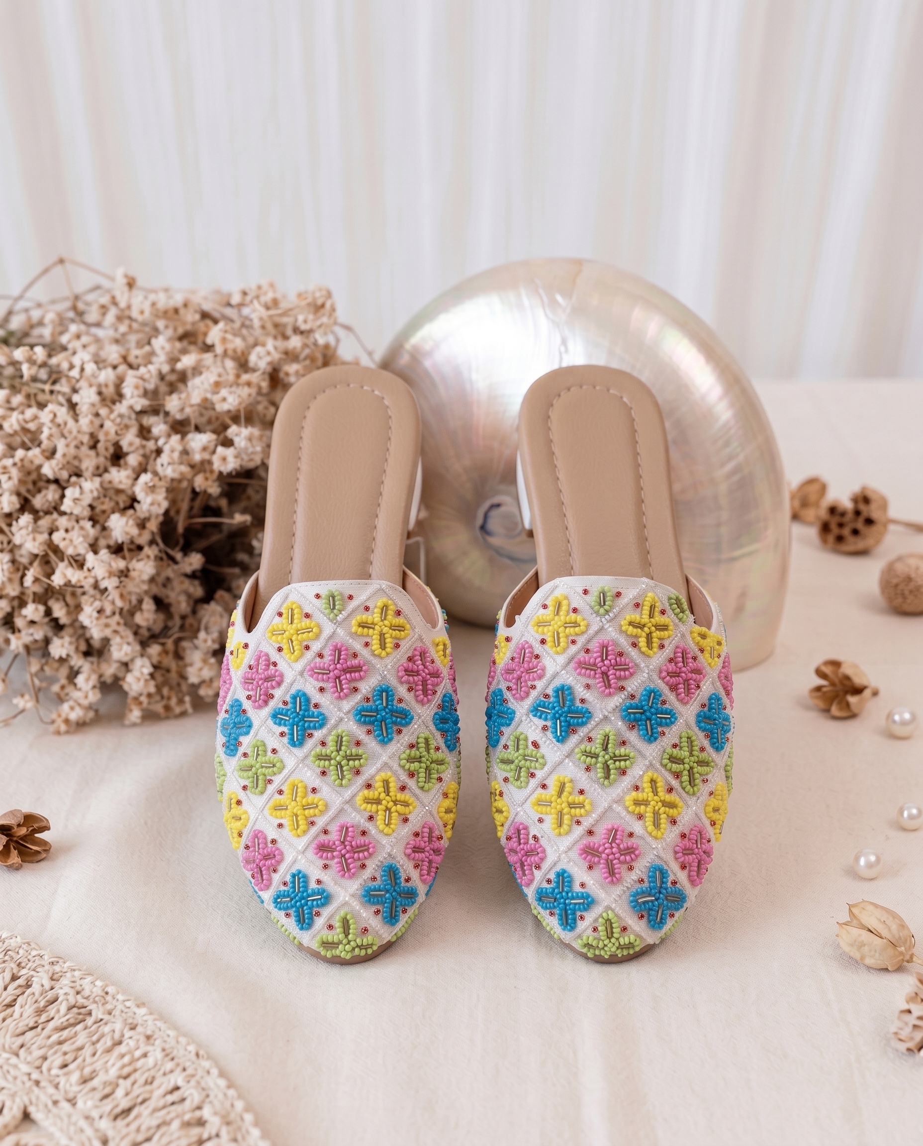 GUL-E-NOOR  | Women's Handcrafted Ethnic Mule
