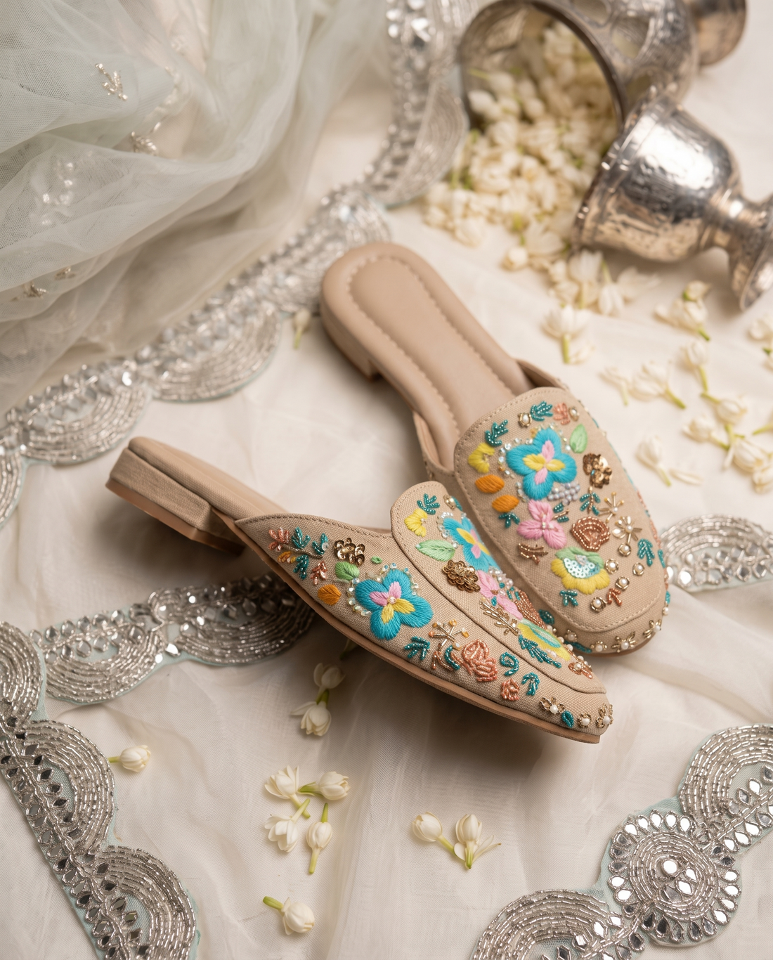 Ada Women's Handcrafted Ethnic Mule
