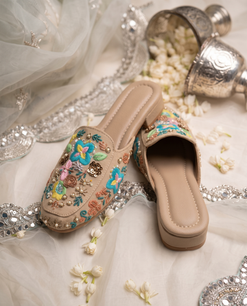 Ada Women's Handcrafted Ethnic Mule
