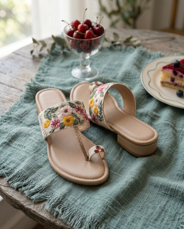 Pehchan Handcrafted Leather Sandals | Traditional Footwear