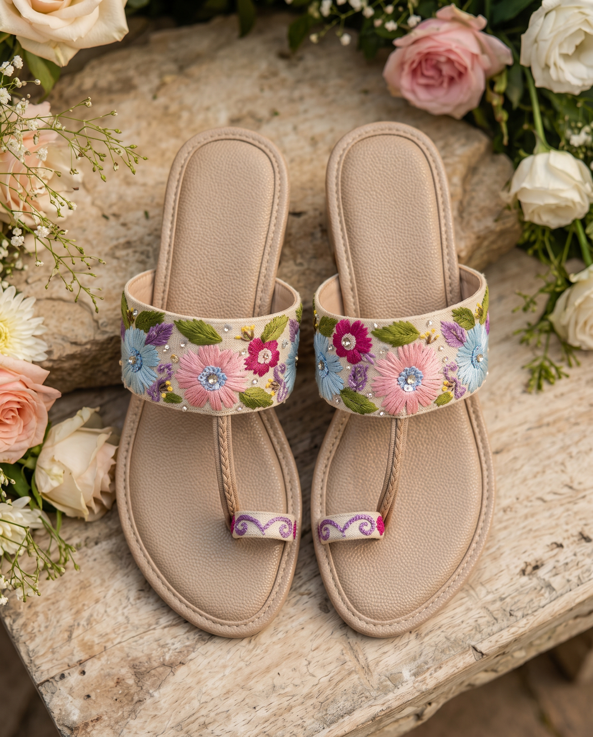 Aashna Handcrafted Kolhapuri Chappal | Traditional Sandals