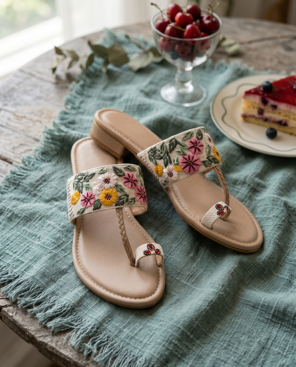 Pehchan Handcrafted Leather Sandals | Traditional Footwear