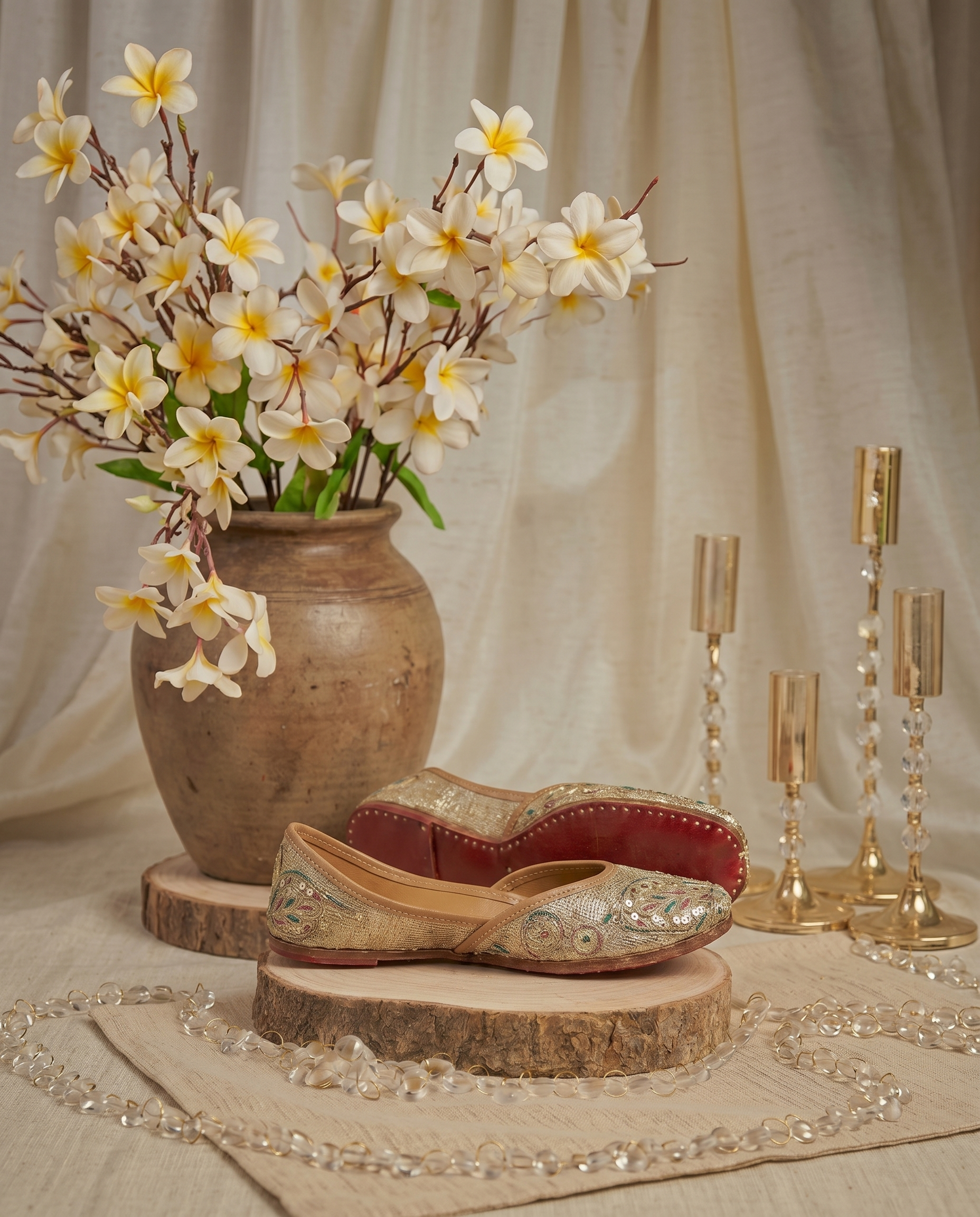 TILA JUTTI | Women's Handcrafted Punjabi Jutti