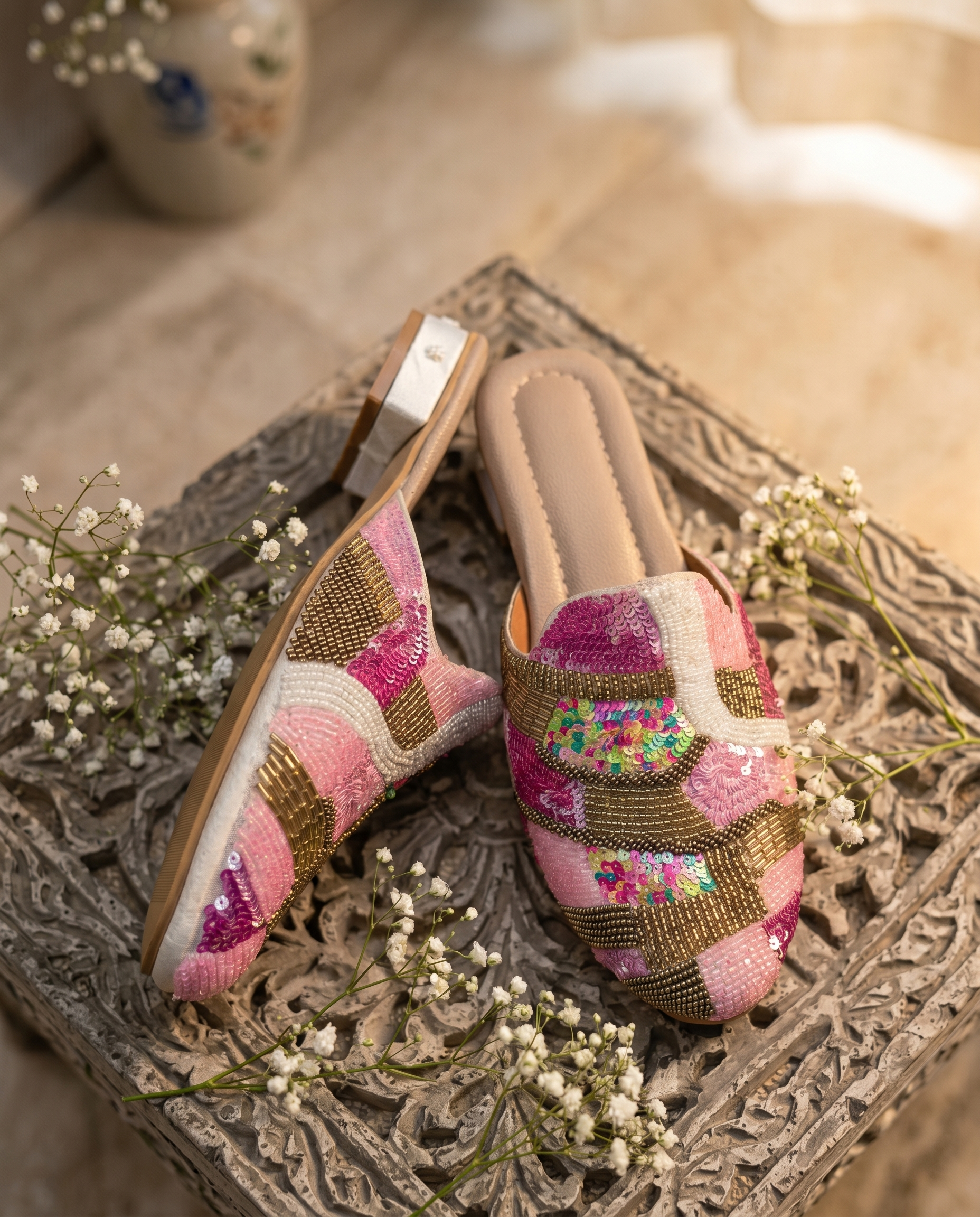 Mahjabeen  | Women's Handcrafted Ethnic Mule