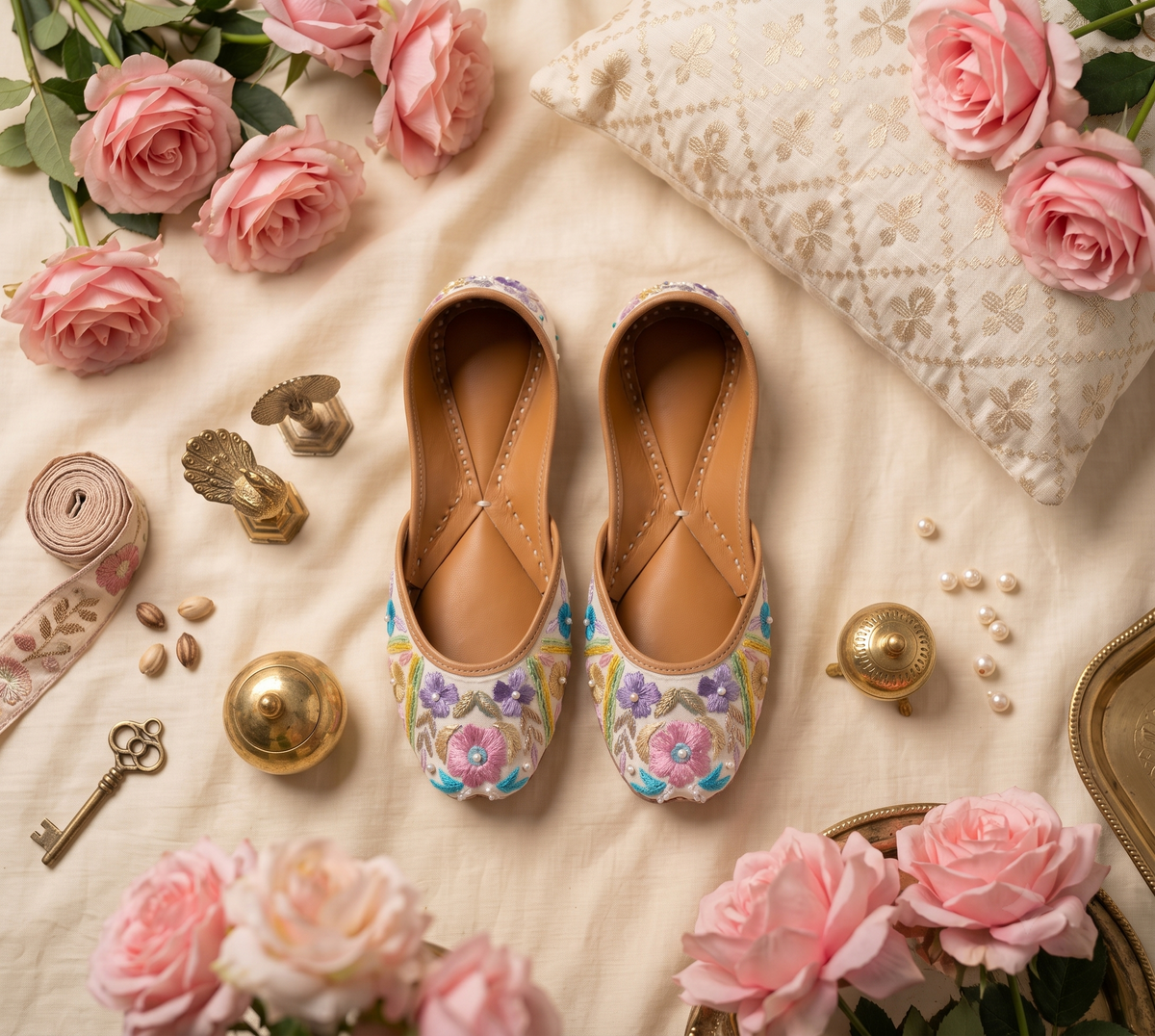 Shahi zamana | Women's Handcrafted Punjabi Jutti