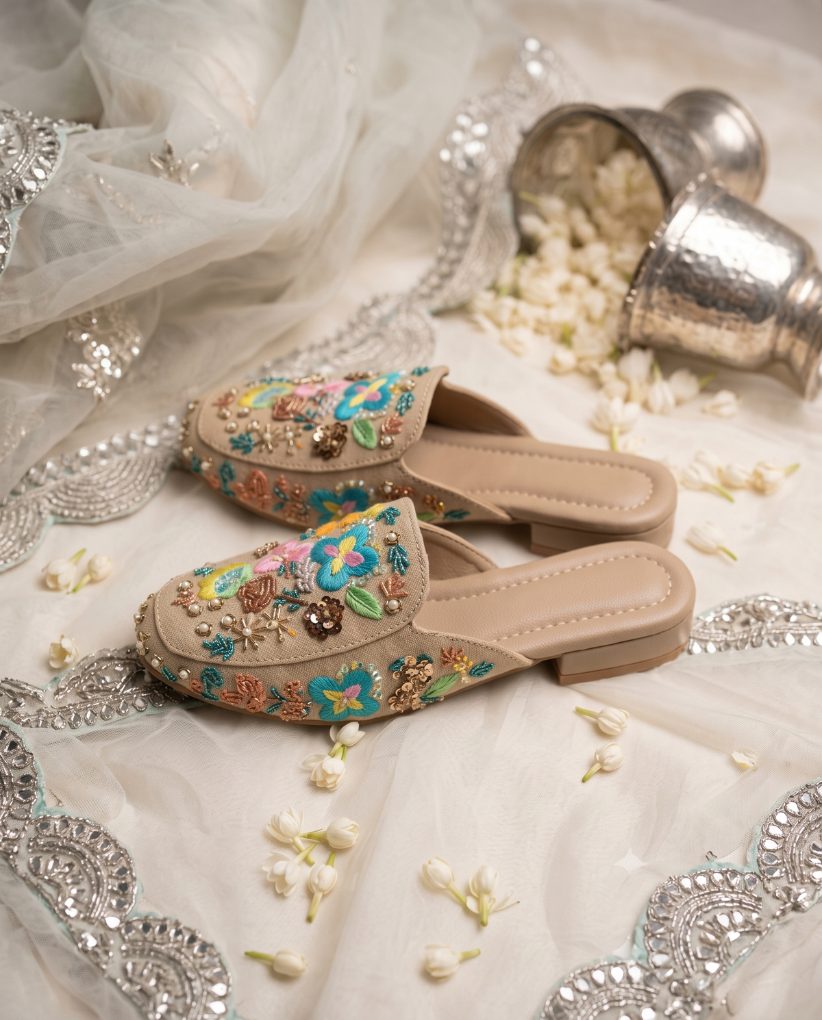 Ada Women's Handcrafted Ethnic Mule