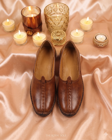 Zamindar Vintage | Men's Handcrafted Punjabi Jutti