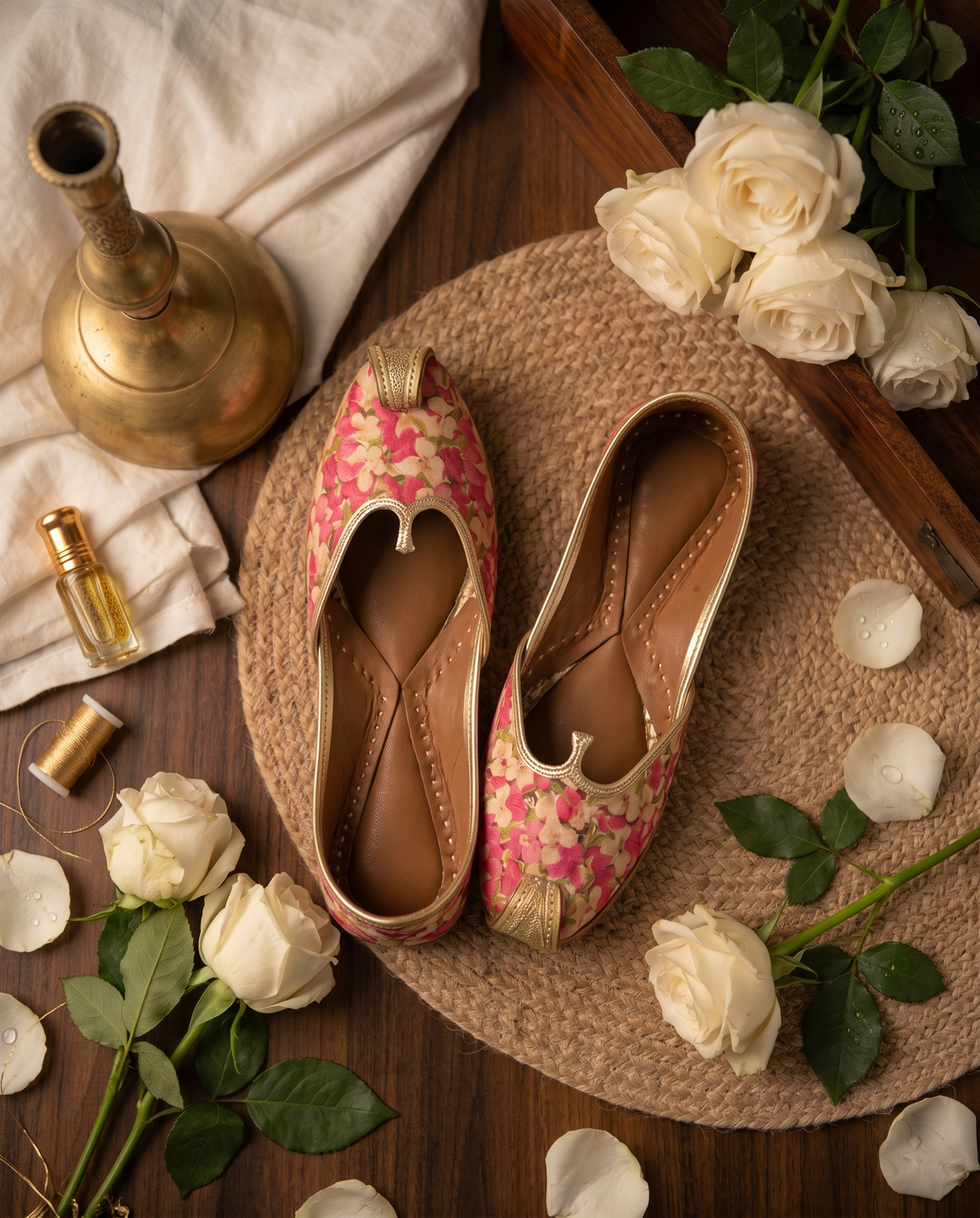 Mizaj Handcrafted Punjabi Jutti | Traditional Ethnic Footwear