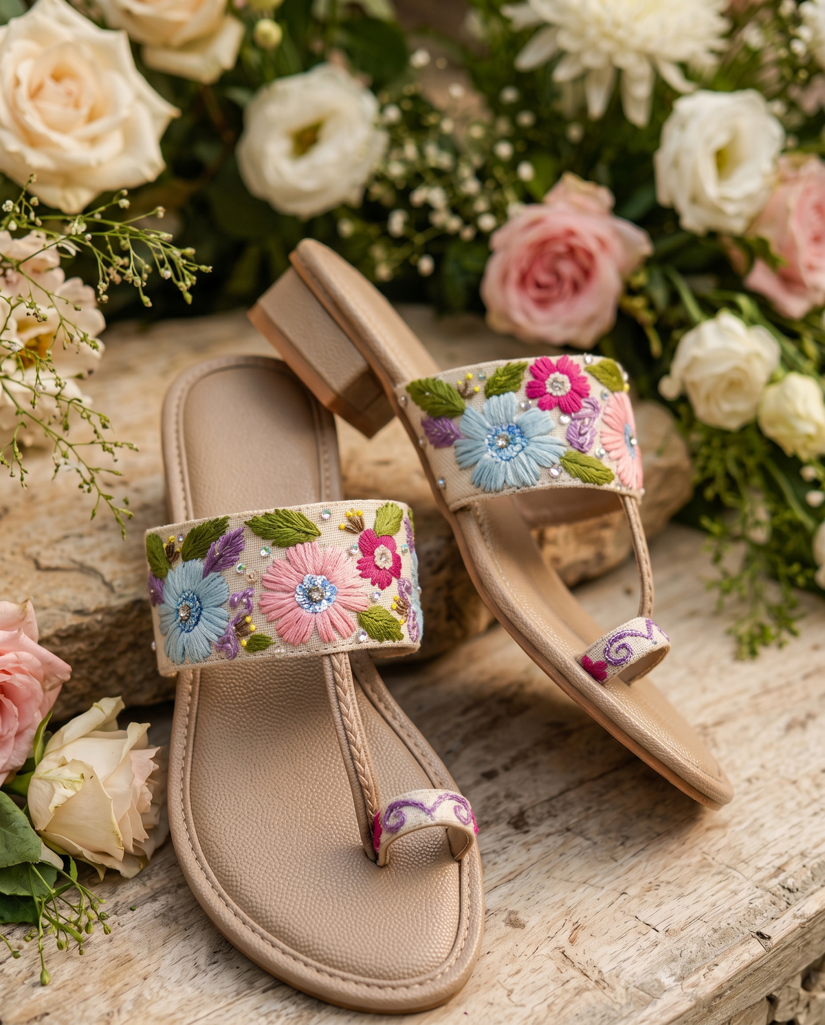 Aashna Handcrafted Kolhapuri Chappal | Traditional Sandals