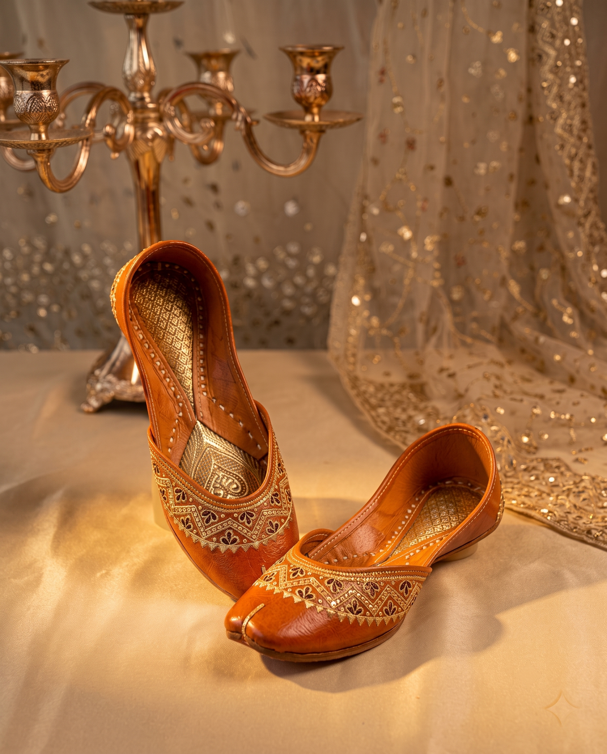Zari Mahal  | Women's Handcrafted Punjabi Jutti