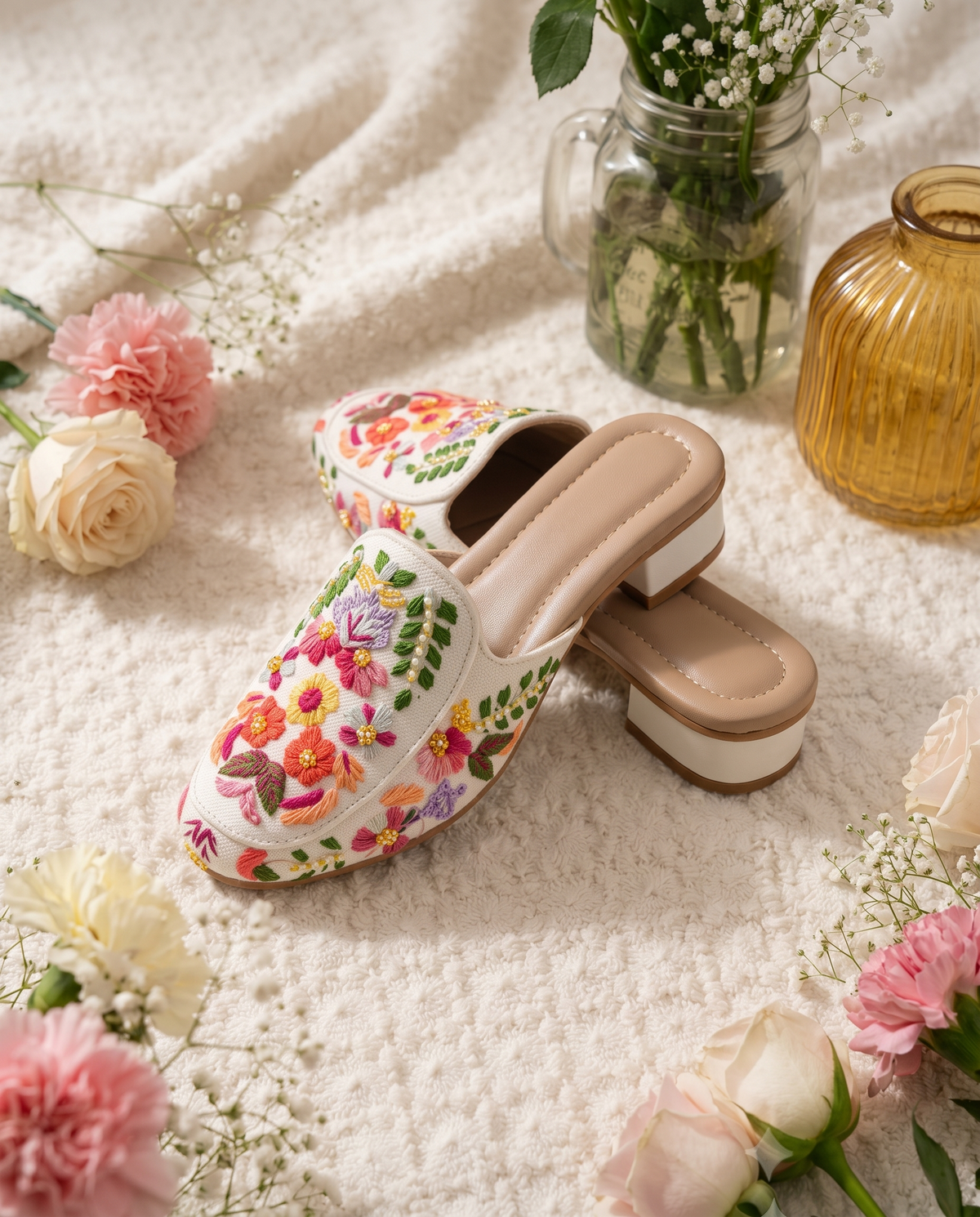 Dastaan Women's Handcrafted Ethnic Mule
