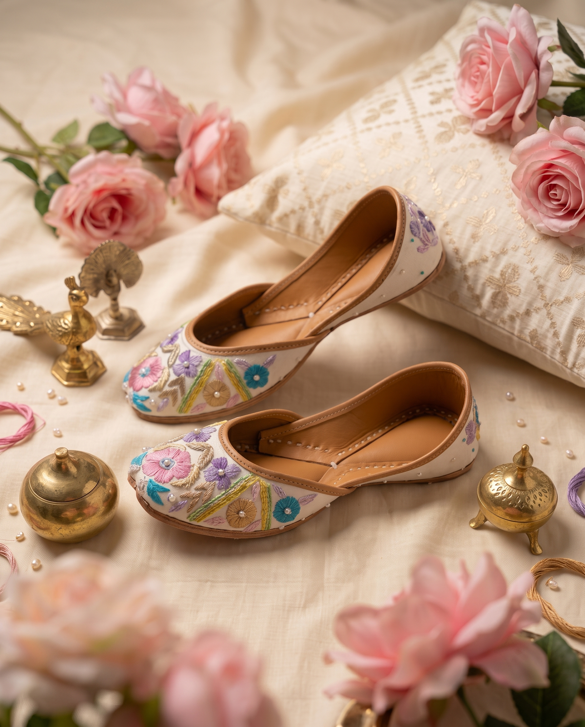 Shahi zamana | Women's Handcrafted Punjabi Jutti