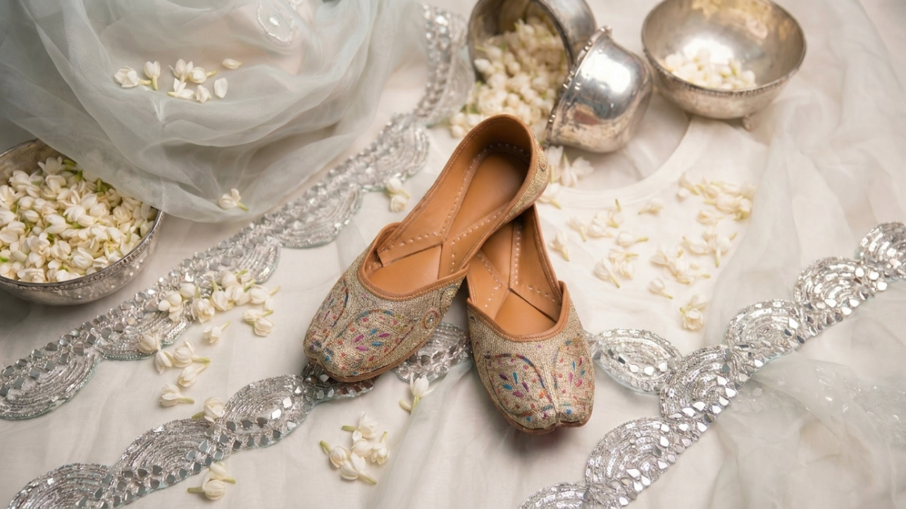 TILA JUTTI | Women's Handcrafted Punjabi Jutti