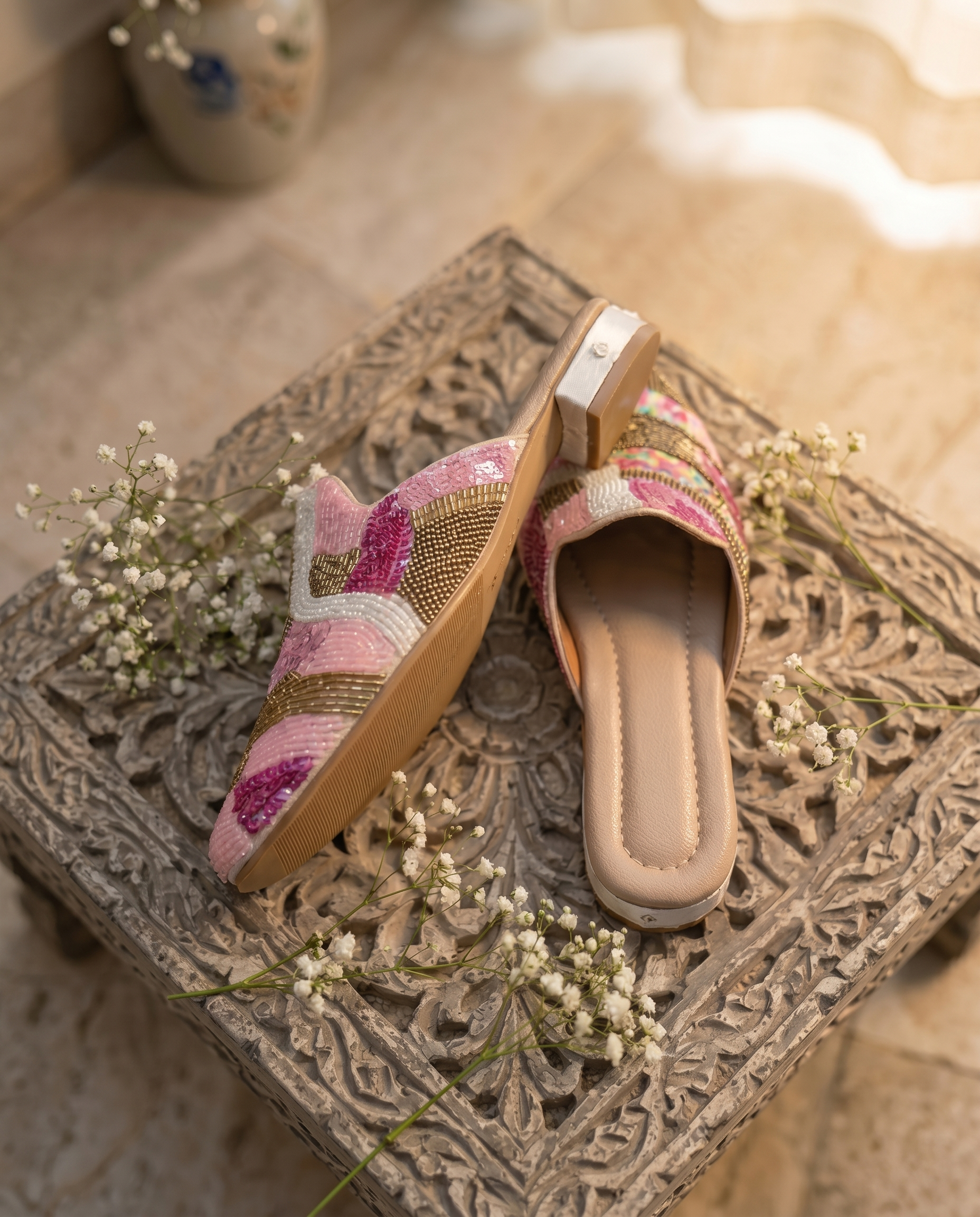 Mahjabeen  | Women's Handcrafted Ethnic Mule