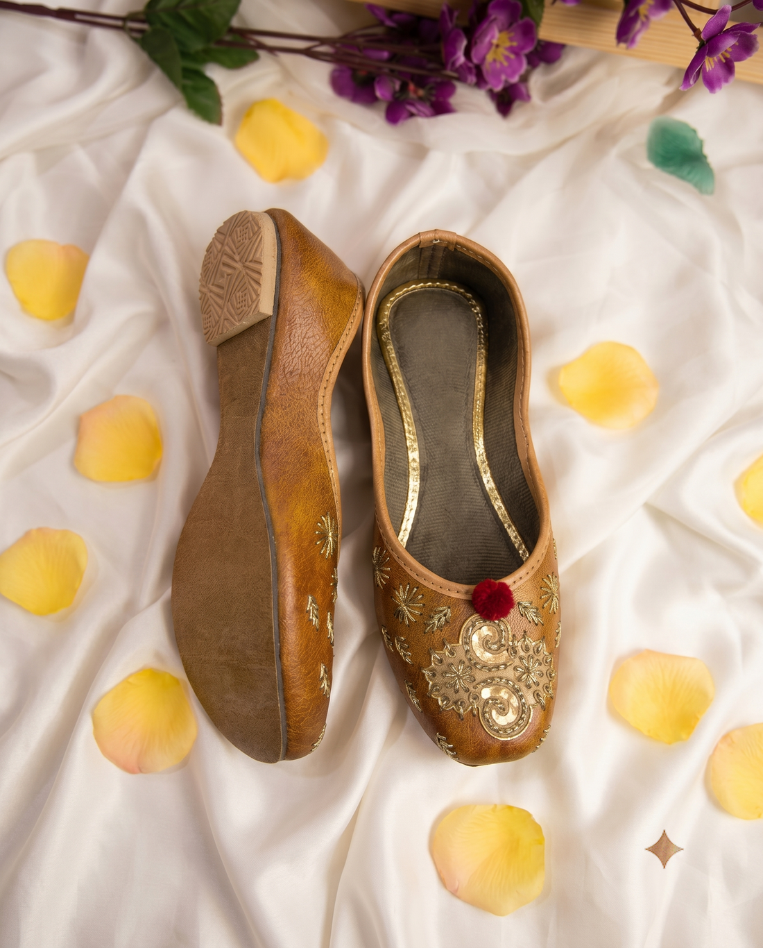 Sohni Sitara| Kids Handcrafted Punjabi Jutti