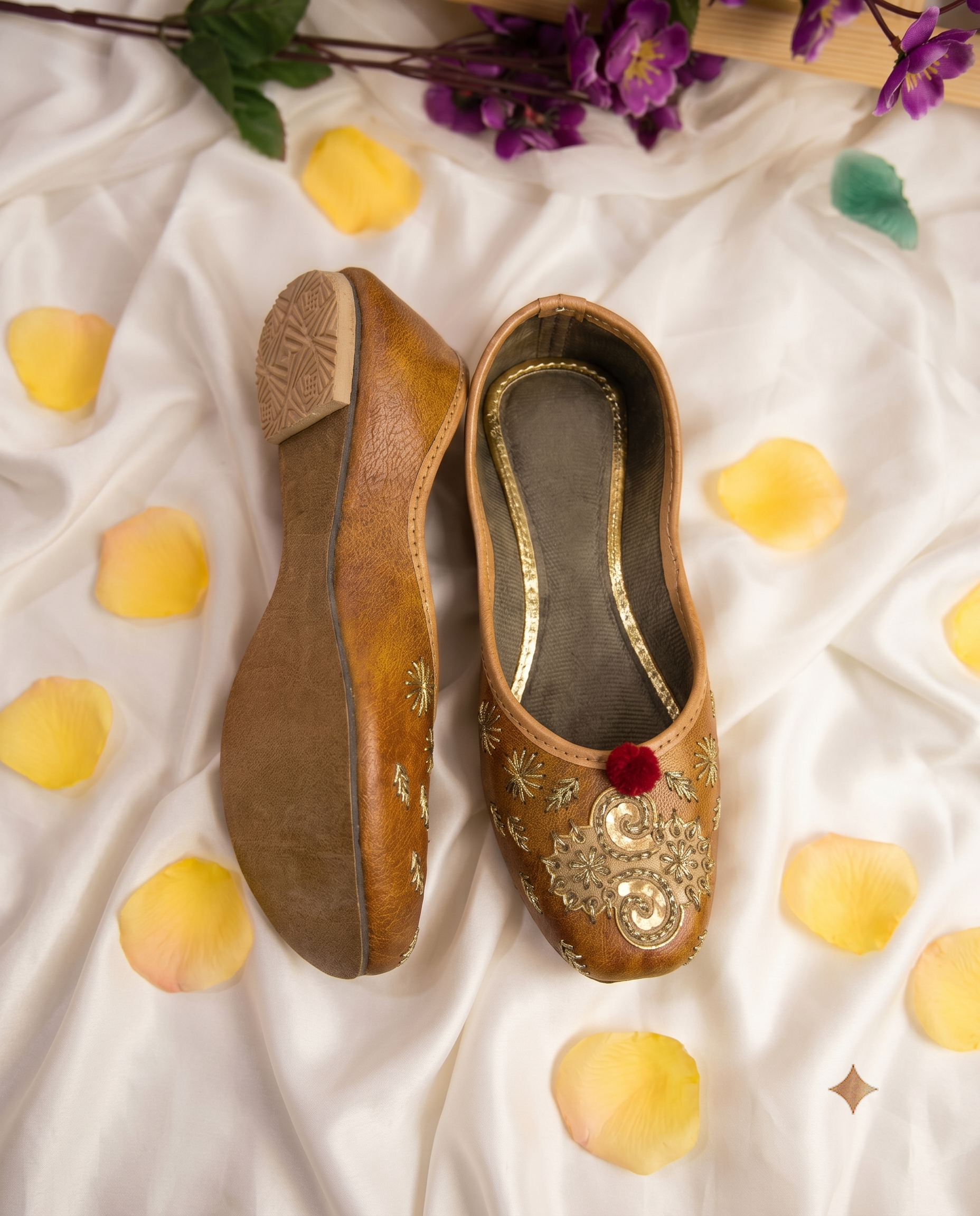 Sohni Sitara| Kids Handcrafted Punjabi Jutti